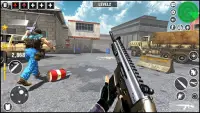 free jogo do Fire jogos de tiro:Commando greve CS Screen Shot 1