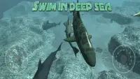 Реальная акула симулятор Screen Shot 1