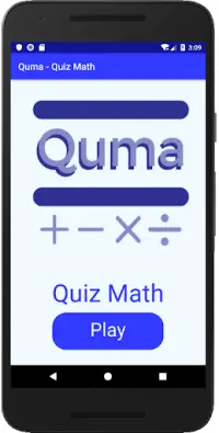 Quma - quiz math games Screen Shot 0