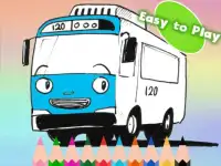 Toya Little Bus Coloring Game Screen Shot 0