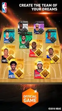 NBA Basketball Stars Battle - Free battle card 18 Screen Shot 1