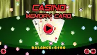Casino Memory Card Screen Shot 1