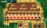 PYRAMID SOLITAIRE card game Screen Shot 1