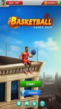 Jeux de basket-ball 2017 Screen Shot 7