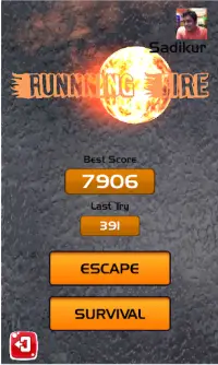 Just-Play Running Fire Screen Shot 0