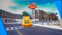 Futuristic Flying Car Simulator - Aim and Fire Screen Shot 0