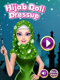 Hijab Doll Dressup Screen Shot 0