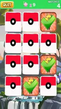 Memory Match Game Pokemon Screen Shot 0