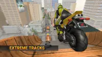 Mega Ramp Bike Stunt - Quad Bike Racing Simulator Screen Shot 8