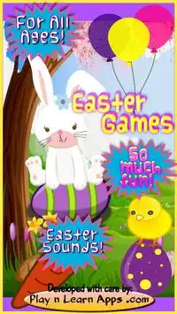 Easter Games For Kids Free Screen Shot 0