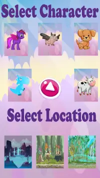 Flappy Animals: Pony Dog Cow Dragon Pig & Bird Screen Shot 1