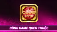 Club Game - Game bai doi thuong Screen Shot 1