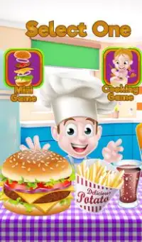 Небо Burger Maker Игры на приг Screen Shot 6