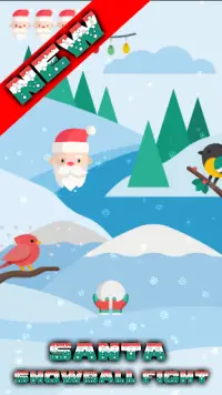 Santa : Snowball fight Screen Shot 2
