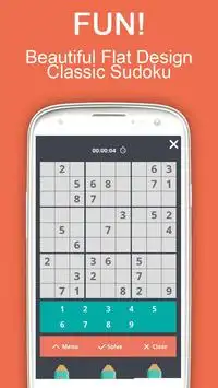 Sudoku Classic Flat Screen Shot 1