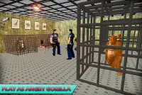 Gorilla Escape City Jail Survival Screen Shot 11