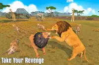 El simulador de león: el ascenso de un rey. Screen Shot 11