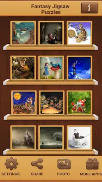 Jeux de Puzzle Fantasy - Puzzles Gratuits Screen Shot 9