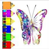 coloring butterfly beautiful