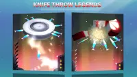 Knife Throw Legends : Knife Throw 3D Part 2 Screen Shot 4