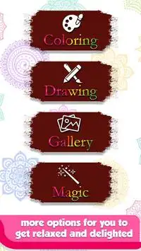 Doodle Coloring Mandala Book Screen Shot 4