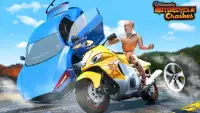 Ultimate Motorcycle Crashes - Extreme Moto Highway Screen Shot 2