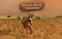 아프리카 말 시뮬레이터 3D Screen Shot 0