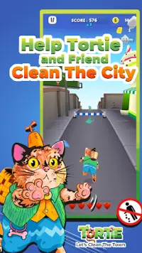 Tortie: Let’s Clean The Town Screen Shot 0