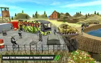 सेना बस ड्राइव - अमेरिकी सैन्य कोच सिम्युलेटर 3 डी Screen Shot 3