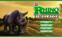 Rhino Rampage 3D Simulator Screen Shot 0