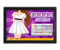 fantastico design del vestito - giochi per ragazze Screen Shot 0