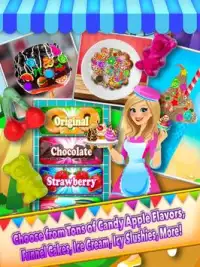 Theme Park Fair Food Maker - Decorate Bake Candy Screen Shot 6