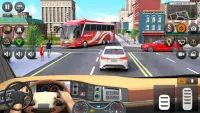 لعبة مدرب حافلة - سائق حافلة Screen Shot 1