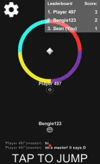 Multiplayer Color Switch Game Screen Shot 1