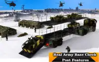 Army Cargo Truck Simulator : Transport cargo Army Screen Shot 3
