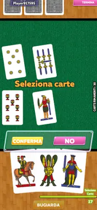 Broom Italian Card Game Online Screen Shot 2