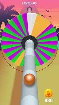 Helix Ball Jump Rotator Screen Shot 2