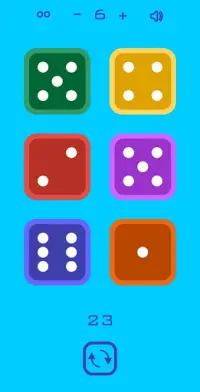 Dice — Cube roller pour jeux de société Screen Shot 1