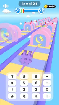 Math Race 3D Screen Shot 0