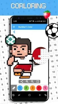 Sanbox Pixel Art - Color by Number:Number Coloring Screen Shot 0
