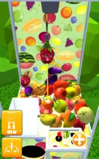 Fun Fruit Claw Machine Sim 3D Screen Shot 0