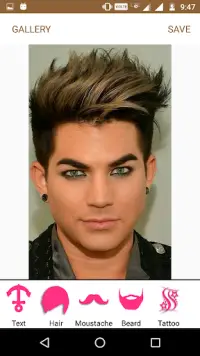 Boys Hairstyle Photo Editor Screen Shot 0