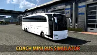 Coach Mini Bus Car Simulator 2 Screen Shot 4