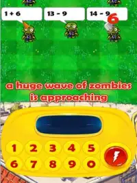 Matemáticas vs Zombies Screen Shot 4