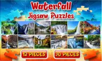 Air terjun Jigsaw Puzzle Game Screen Shot 0