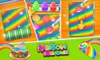 Rainbow Swiss Roll 케이크 메이커! 새로운 요리 게임 Screen Shot 3