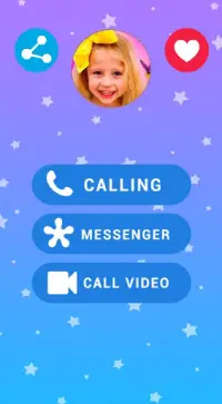 call from nastya Chat plus video call Screen Shot 0