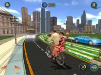 Bicycle Taxi BMX Free Tuk Tuk Sim 2018 Screen Shot 8