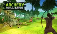 tir à l'arc animaux safari chasse 3D Screen Shot 0