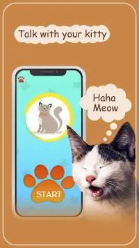 Cat translator. Cat sound joke Screen Shot 0